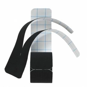 Henza® Pre-cut Kinesiologi Y-form - SVART - Fot